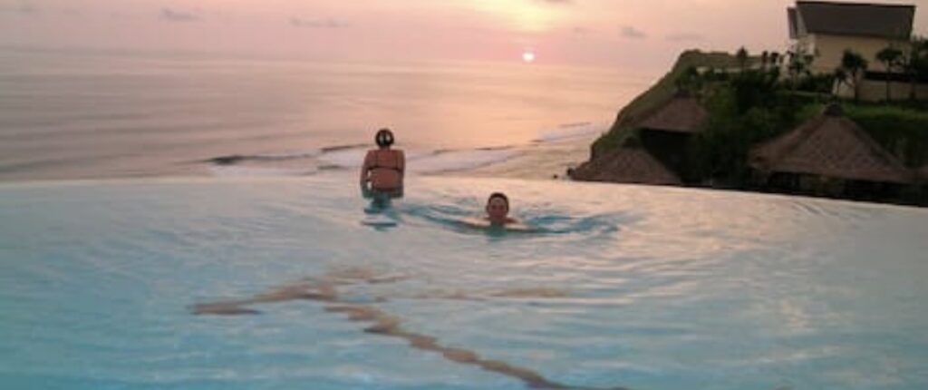 ultra luxury bali villa cliffside ocean view infinity pool